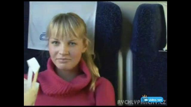 Сняла проститута в поезде